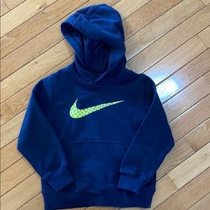Navy blue Nike hoodie size 5